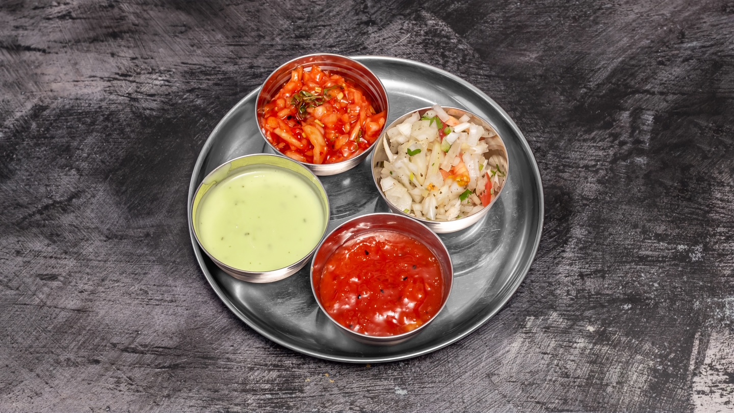 Chutney and pickle tray